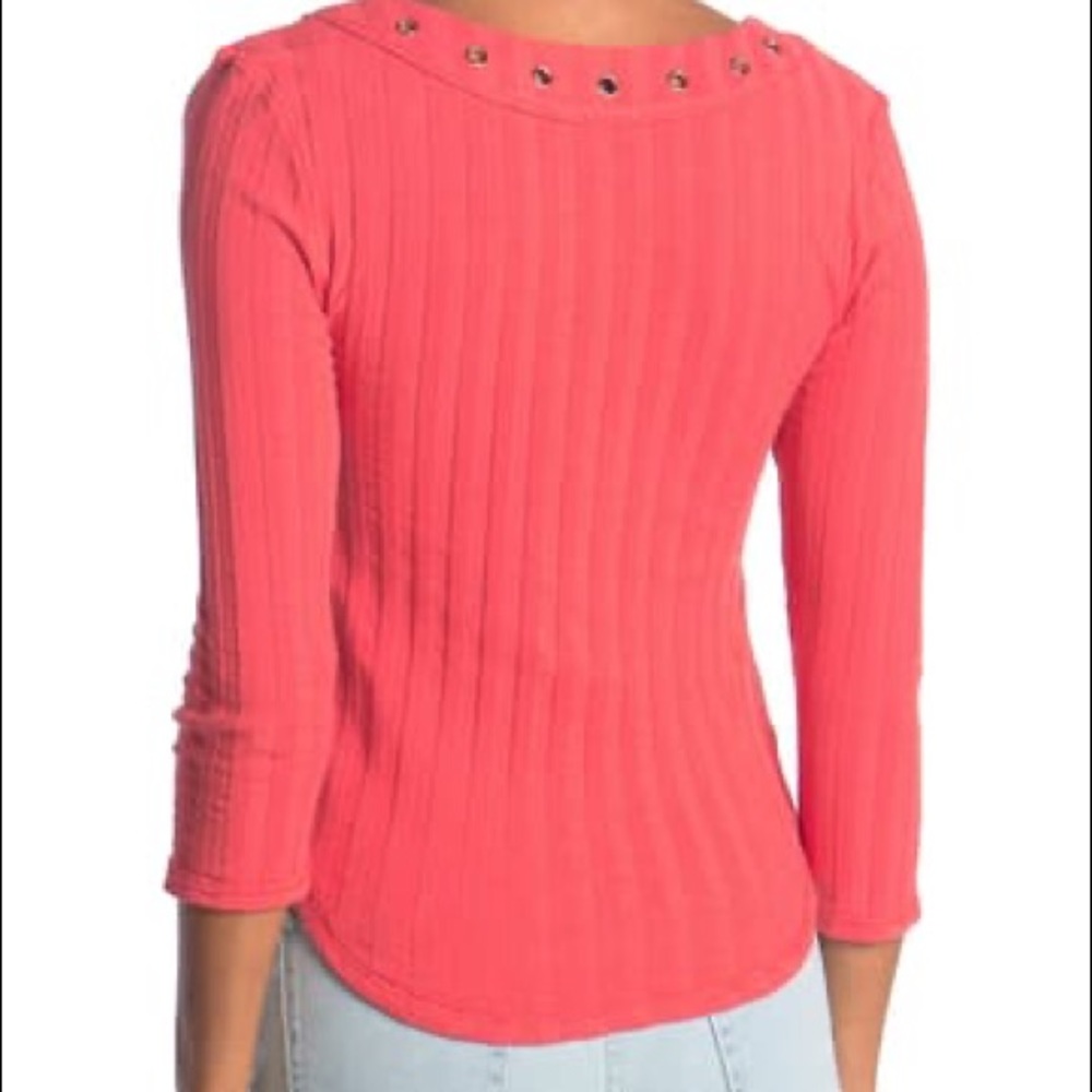 Free People Ice Cold Lace-Up Top - Picture 3 of 3